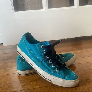 Nike Go Canvas Blue Size 7